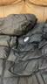 asics亞瑟士童裝25年冬季兒童柔軟舒適三防輕薄保暖羽絨服【高充絨量】 黑色 清潔度1000-鴨絨 175 充絨量117.3g 曬單實拍圖