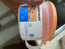特百惠（Tupperware）長方飯盒1L可微波加熱學(xué)生上班族午餐飯盒便攜密封便當(dāng)盒 柔蜜粉 曬單實(shí)拍圖