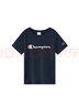 Champion【涼感科技】冠軍男女童短袖T恤2025夏季新款大小童親子裝上衣 曬單實(shí)拍圖