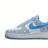 耐克NIKE女子板鞋空軍一號 AIR FORCE 1 運動鞋HQ8051-400藍藏青 39 曬單實拍圖