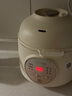 美的（Midea）電燉鍋1-2人電燉盅隔水燉鍋家用燕窩燉盅陶瓷燉湯盅電燉鍋嬰兒輔食小燉鍋煲湯電燉鍋電砂鍋煲湯鍋 1L 【1L=3碗 防燙把手】DZE1066 曬單實(shí)拍圖