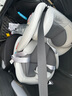 貝倍適兒童安全座椅汽車通用0-4-12歲寶寶嬰兒旋轉(zhuǎn)車載isofix便攜坐椅 尊享灰（硬接口+上拉帶+側防） 曬單實拍圖