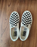 VANS范斯中性鞋Slip-On VR3低幫經(jīng)典帆布鞋休閑鞋 一腳蹬 棋盤格 36.5 曬單實(shí)拍圖