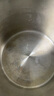 Momscook 304不銹鋼湯鍋 深湯鍋高湯鍋煮鍋湯鍋家用商用鍋 電磁爐燃?xì)馔ㄓ?28x22CM【食品級加厚鋼】 28cm 曬單實(shí)拍圖