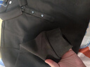 羅蒙（ROMON）長(zhǎng)袖T恤男桑蠶絲華夫格半高領(lǐng)中青年春秋休閑T恤衫6003 曬單實(shí)拍圖