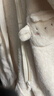戴維貝拉（DAVE＆BELLA）滿(mǎn)月寶寶連體衣嬰幼兒保暖爬爬服牛奶絨小童衣服冬裝新款女寶睡衣 米白【現貨】 80cm （建議身高73-80cm） 曬單實(shí)拍圖