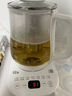 美的（Midea）養生壺 1.5L全自動(dòng)煮茶壺 24h預約燒水壺 12小時(shí)智能恒溫 11檔控溫電熱水壺 花茶壺煮茶器YS15P202 曬單實(shí)拍圖