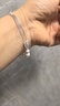 ALLOVE三生三世純銀手鏈女士轉(zhuǎn)運手環(huán)首飾七夕情人節(jié)禮物送女友老婆生日 曬單實拍圖