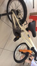 babycare兒童自行車4-8歲16寸大童腳踏車輔助輪加寬輪胎輕便航空級全鋁車 兒童自行車 16寸 螺旋藻綠 曬單實拍圖