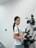 長條小絲巾女士春秋新款高檔洋氣領(lǐng)巾配襯衫護頸圍脖圍巾媽媽禮物 斑點馬頭-白色 約150*14cm 曬單實拍圖