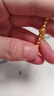 金小貅黃金轉(zhuǎn)運(yùn)珠足金999小金珠重版加厚散珠光面金珠黃金古法珠手串DIY 0.2g,4mm古法珠重版1顆 曬單實(shí)拍圖