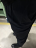 蕉下（beneunder）男士休閑褲夏季涼感直筒褲戶外長(zhǎng)款運(yùn)動(dòng)褲高彈舒適CC926 漫暮黑 XL 曬單實(shí)拍圖