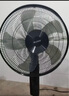 格力（GREE）電風(fēng)扇家用大風(fēng)量五葉立式落地扇 客廳宿舍定時(shí)轉(zhuǎn)頁扇搖頭循環(huán)對流換氣扇可升降機(jī)械電扇 FD-4012-WG 黑色 曬單實(shí)拍圖