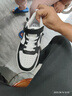 NIKE 耐克童鞋男女童休閑板鞋COURT BOROUGH魔術(shù)貼運動(dòng)鞋小童 曬單實(shí)拍圖