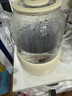 World Kitchen康寧全玻璃養生壺恒溫壺燒水壺熱水壺家用多功能辦公室煮茶器煮茶壺電熱水壺1.6L(茶漏+燉盅款） 曬單實(shí)拍圖
