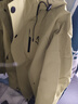 鴨鴨（YAYA）王一博同款冰殼沖鋒衣羽絨服女新款三合一戶(hù)外三防男短款外套HY 青果綠色 L (175) 曬單實(shí)拍圖