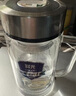 富光銀離子抗菌高硼硅玻璃杯大容量帶茶隔水杯子辦公加厚泡茶杯送禮 曬單實(shí)拍圖