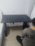 鵬景雅居電動(dòng)升降電腦桌臺式升降桌學(xué)習書(shū)桌家用雙人游戲桌電競桌 TL85 經(jīng)典版 馬鞍皮桌面+雙抽 140*70cm包安裝/單人使用 曬單實(shí)拍圖