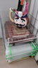 享樂(lè )屋桌面收納盒亞克力透明書(shū)桌置物架書(shū)籍書(shū)本整理盒多層文件架多功能 透明加長(cháng)5層 加厚PET 分類(lèi)收納 曬單實(shí)拍圖