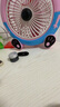 美的（Midea）【暴風(fēng)循環(huán)】空氣循環(huán)扇大風(fēng)量搖頭電風(fēng)扇家用臺式落地扇輕音臥室節(jié)能小風(fēng)扇柔風(fēng)輕羽扇 FGA24TQ 曬單實(shí)拍圖
