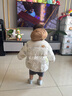 巴拉巴拉嬰兒羽絨服男童冬季女童短款外套造型可愛洋氣萌208424107234 曬單實(shí)拍圖