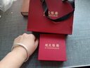 順慶銀樓古法銀手鐲啞光9999足銀男女傳承鐲子飾品閉口素圈手鐲送女友 古法銀鐲40克-56mm配證書(shū) 曬單實(shí)拍圖