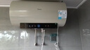 美的（Midea）國(guó)家補(bǔ)貼20%終身免換鎂棒60升電熱水器3300W變頻省電一級(jí)能效節(jié)能安全水電分離F6033-JE6(HE) 曬單實(shí)拍圖