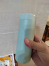米家 保溫杯 316不銹鋼水杯 男女士杯子 大容量茶杯便攜 350ml綠色 曬單實拍圖