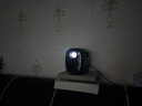 飛利浦（PHILIPS）115投影儀家用臥室家庭影院超高清電視音響一體機 智能超高清便攜手機電腦迷你投影儀禮品盒 黑色【套裝二】投影儀+落地云臺+100寸幕布 曬單實(shí)拍圖