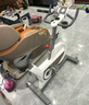 麥瑞克（MERACH）動(dòng)感單車(chē)自發(fā)電家用健身房運動(dòng)器材室內靜音自行車(chē) 黑曜騎士Turbo 旗艦版-超感強磁控-AIMia私教-白 曬單實(shí)拍圖
