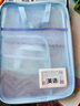 得力(deli)L型科目分類袋U型學(xué)科袋撞色一年級小學(xué)生文件袋加厚網(wǎng)紗拉鏈袋大容量大開口 海鹽葡萄PP139 曬單實拍圖