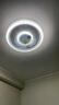 ARROW箭牌照明 風扇燈吸頂臥室超薄隱形電扇燈餐廳北歐【包安裝】 曬單實拍圖