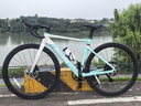 喜德盛公路車25-AD350碳纖前叉功率計齒盤鋁合金氣動車架 流光青 510 曬單實拍圖