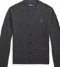 Polo Ralph Lauren 拉夫勞倫  男裝 25年秋季羊毛V領(lǐng)針織開(kāi)襟衫RL100015 020-深灰色 M 曬單實(shí)拍圖