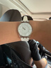 斯沃琪（Swatch）瑞士手表 蟬翼白2.0超薄開(kāi)學(xué)禮物男女時(shí)尚石英表 SS08K102-S14 曬單實(shí)拍圖