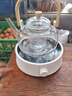 泥也煮茶壺電陶爐煮茶器燒水壺泡茶爐養(yǎng)生壺套裝可加熱家用圍爐一體機 曬單實拍圖