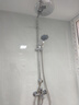 摩恩（MOEN）淋浴花灑套裝 增壓頂噴噴頭多功能花灑衛浴淋浴器精銅下出水龍頭 【3件套花灑套裝】230mm超薄頂噴 曬單實(shí)拍圖