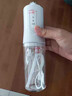 小米狼便攜式?jīng)_牙器家用電動洗牙器牙齒清潔器口腔護(hù)理水牙線洗潔牙正畸沖牙器去除牙結(jié)牙齦呵護(hù)沖牙器 純白 4支噴頭 三檔模式-高效功率 曬單實(shí)拍圖