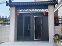 鋁合金折疊門(mén)鐵藝門(mén)對開(kāi)大門(mén)電動(dòng)平移不銹鋼門(mén)庭院大門(mén)車(chē)庫門(mén)花園別墅大門(mén) 定制尺寸和款式 曬單實(shí)拍圖