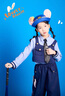 G.DUCKKIDS小黃鴨女童秋裝套裝朱迪兔子警官衣服2025新款兒童cos服裝春秋季 三件套 140 建議9~10歲【130-140cm】cm 曬單實(shí)拍圖