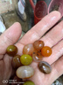 南京雨花石原石天然清倉鵝卵石石頭花盆魚缸裝飾彩石頭彩色小石子 1厘米（1斤150顆左右） 曬單實拍圖