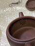 藏壺天下【七夕禮物】宜興紫砂壺純手工茶壺家藏老紫泥大口漢瓦 160ml 曬單實(shí)拍圖