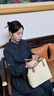 CinvaiKrose托特包女包2025新款大容量通勤單肩包包生日七夕情人節(jié)禮物送女友 菱格米白【送女友老婆走心實用】 曬單實拍圖