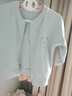 優(yōu)奇嬰兒衣服春秋薄款外套外出衣服男童女童開(kāi)衫幼兒上衣寶寶春裝 曬單實(shí)拍圖
