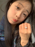 DRAGBOLL莫桑石鉆戒女情侶結(jié)婚對(duì)戒訂求婚禮儀式現(xiàn)場(chǎng)七夕送老婆七夕節(jié)禮物 女戒B款50分閉口+男戒50分開口 曬單實(shí)拍圖
