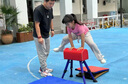 奧匹兒童可調節(jié)跳馬幼兒園鞍馬拆卸大小山羊跳訓練器材彈簧助跳板 幼兒園-跳馬 紅色 AP-1410 曬單實拍圖