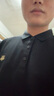 海瀾之家（HLA）polo衫男短袖上衣夏季商務(wù)休閑涼感透氣簡(jiǎn)約翻領(lǐng)體恤純色百搭半袖 親膚舒適透氣-黑色D6 XL (180) 建議76-82kg 曬單實(shí)拍圖