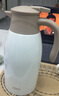 愛仕達(dá)（ASD）保溫壺2L家用不銹鋼內(nèi)膽暖水壺大容量熱水瓶純凈白RWS20P4WG-W 曬單實(shí)拍圖