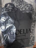 歌莉婭（GOELIA）馬面裙新中式氣質(zhì)改良國風(fēng)半身裙長(cháng)裙子1C2R2B06A 65C淺灰底黑玫瑰提花 M 曬單實(shí)拍圖