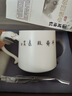 典躍手繪羊脂玉瓷茶杯高檔描金白瓷茶水分離泡茶杯過(guò)濾辦公室老板杯 大師手工-尊享杯(寧靜致遠) 曬單實(shí)拍圖